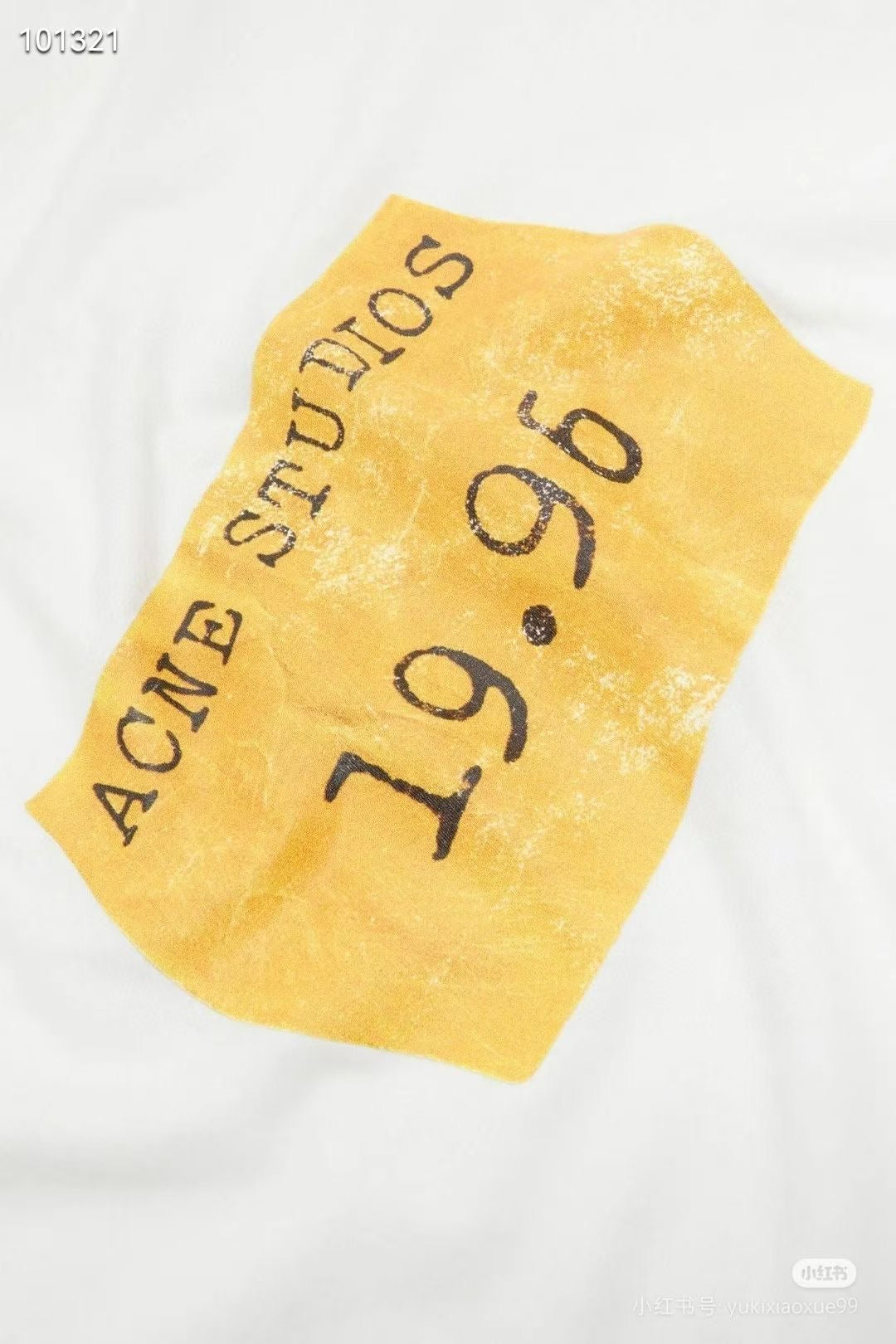 Acne studios 印花字母tee