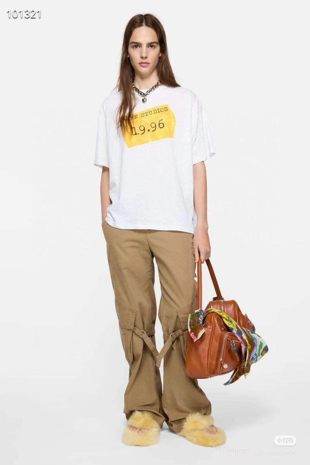 Acne studios 印花字母tee