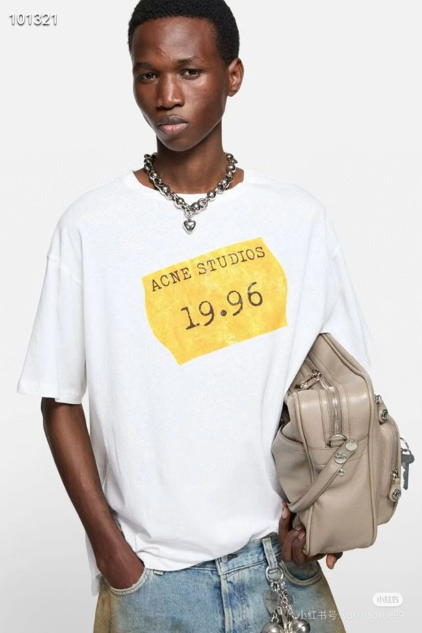 Acne studios 印花字母tee