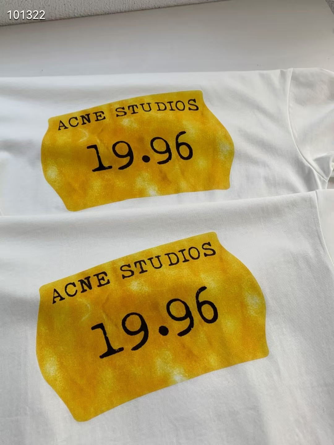 Acne studios 印花字母tee