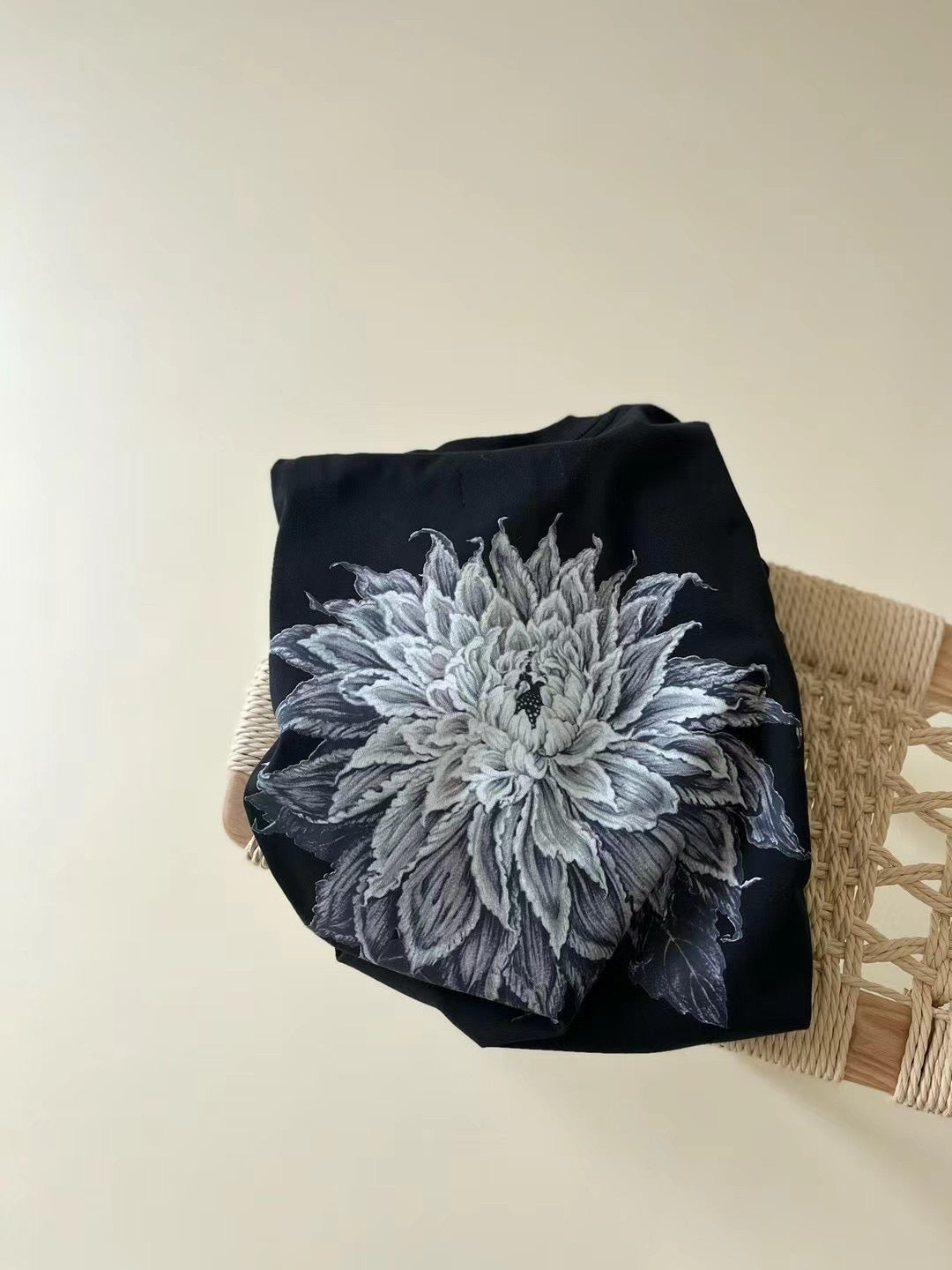 Y3 x NEW ERA牡丹花印花tee