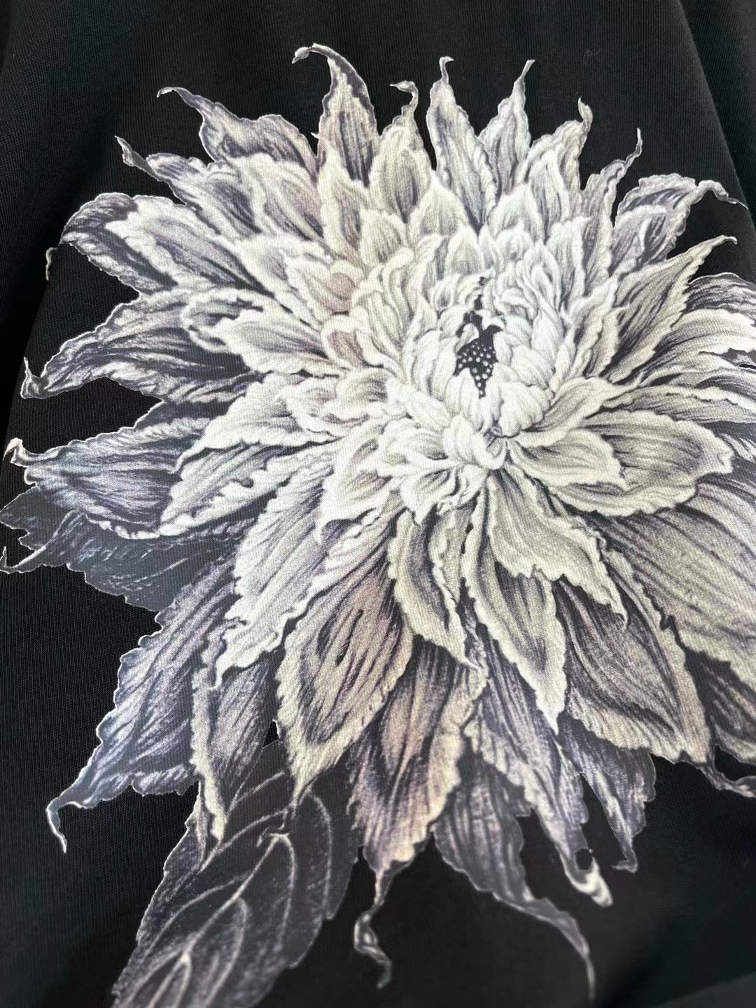 Y3 x NEW ERA牡丹花印花tee