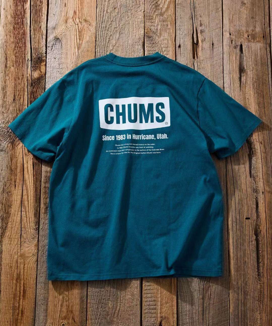 Chums 前後印花tee