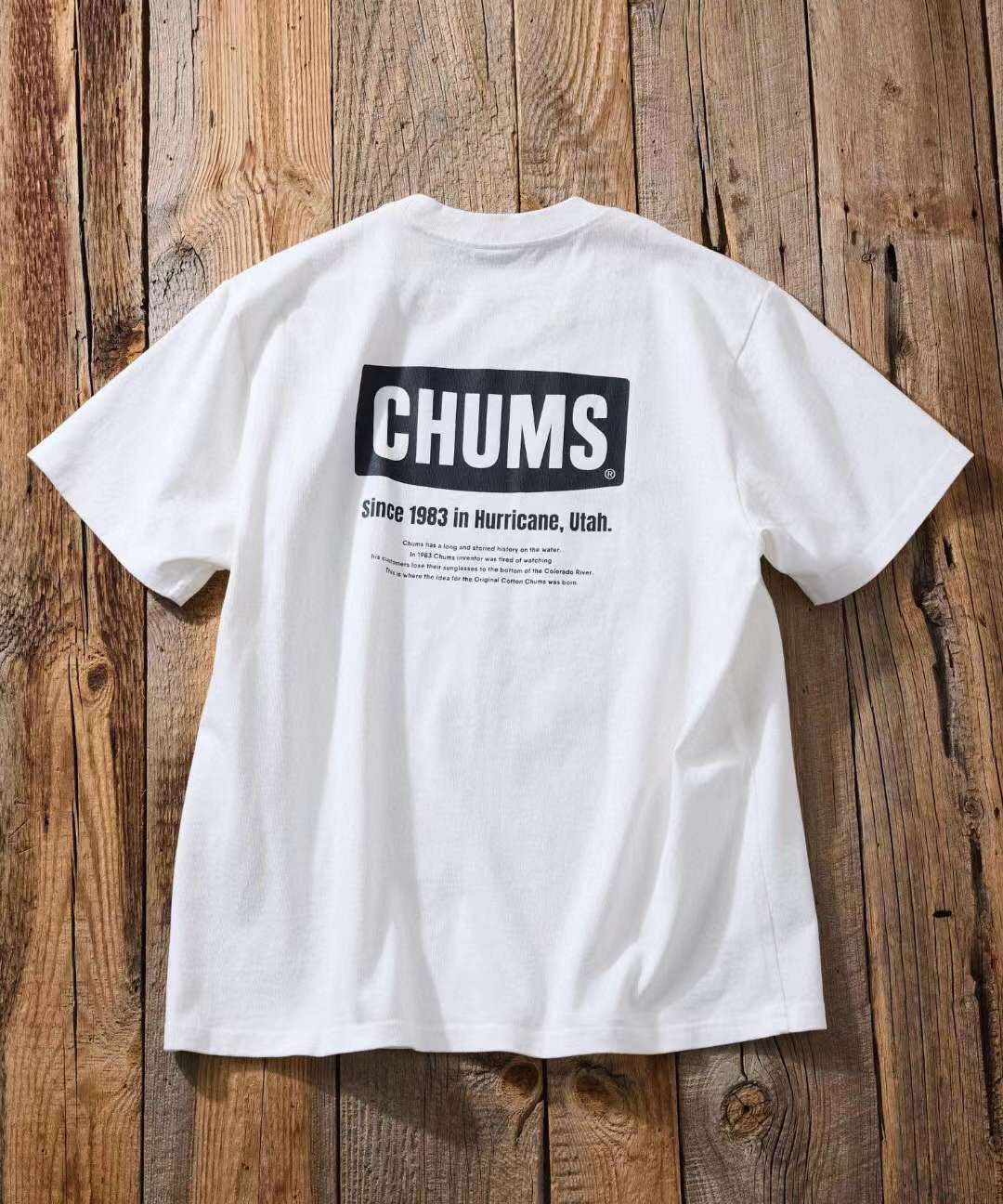 Chums 前後印花tee