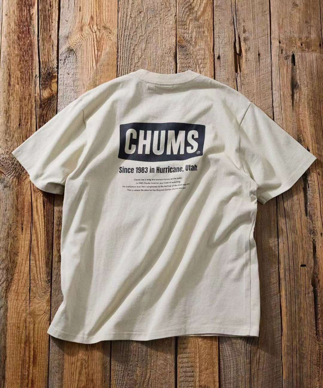 Chums 前後印花tee