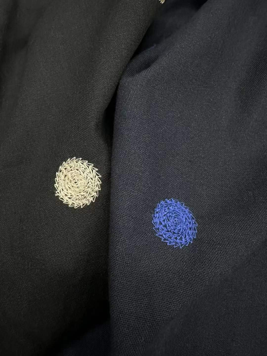 日單NOP波點刺繡tee