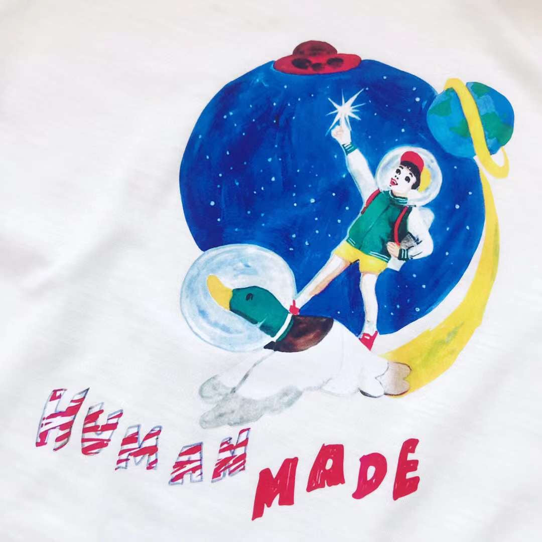 Human made 印花tee