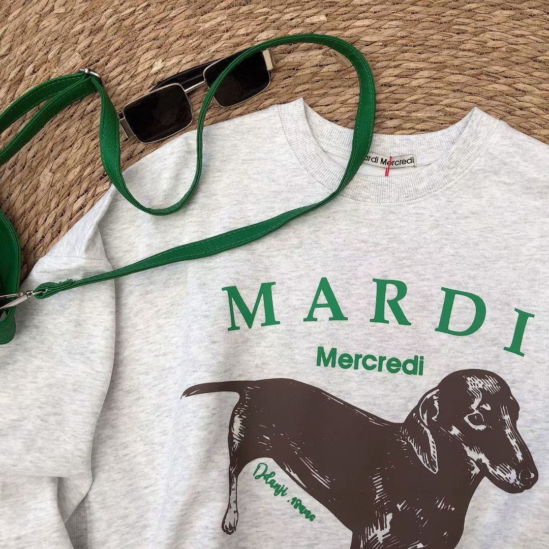 Mardi mercredi臘腸狗衛衣
