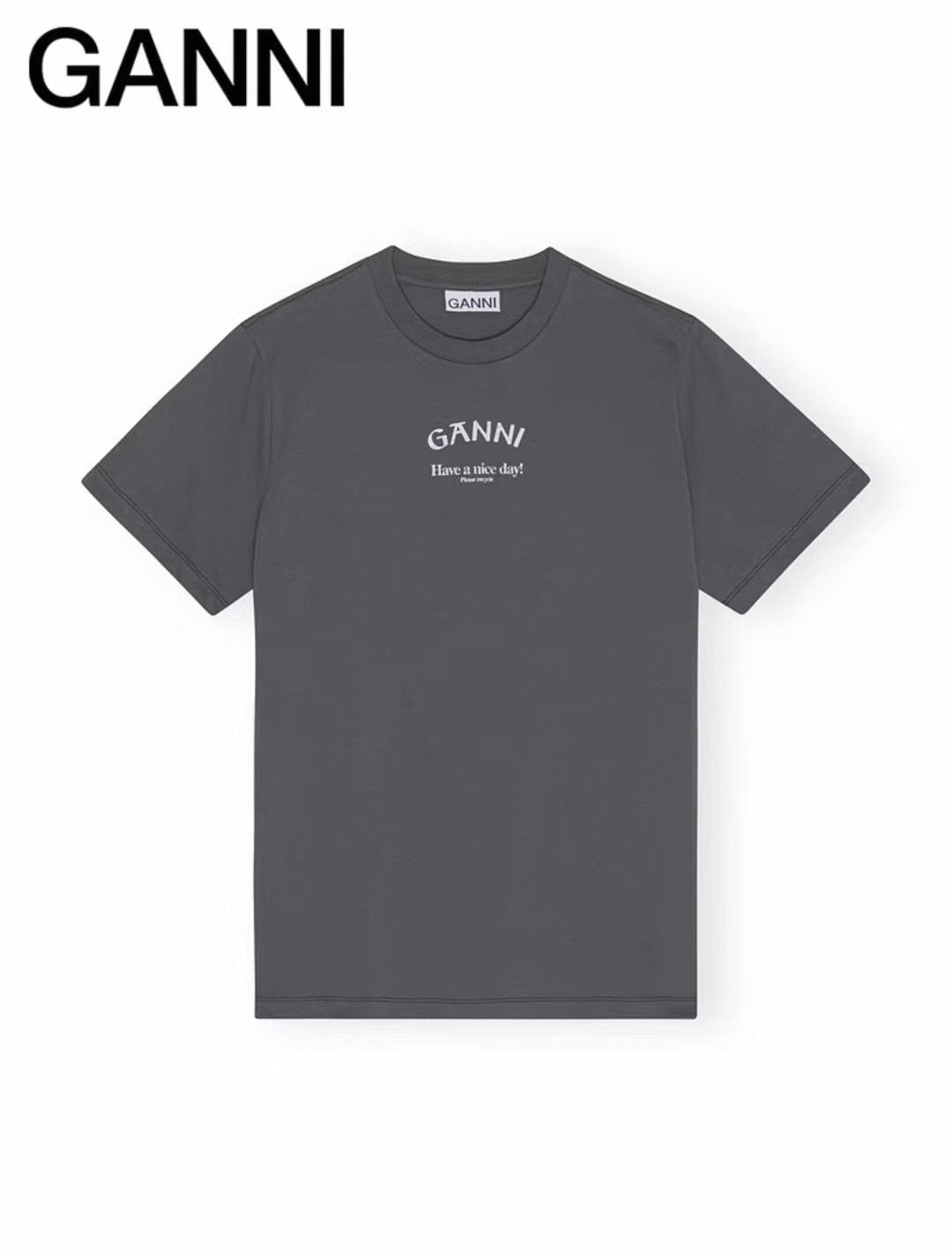 Ganni logo tee