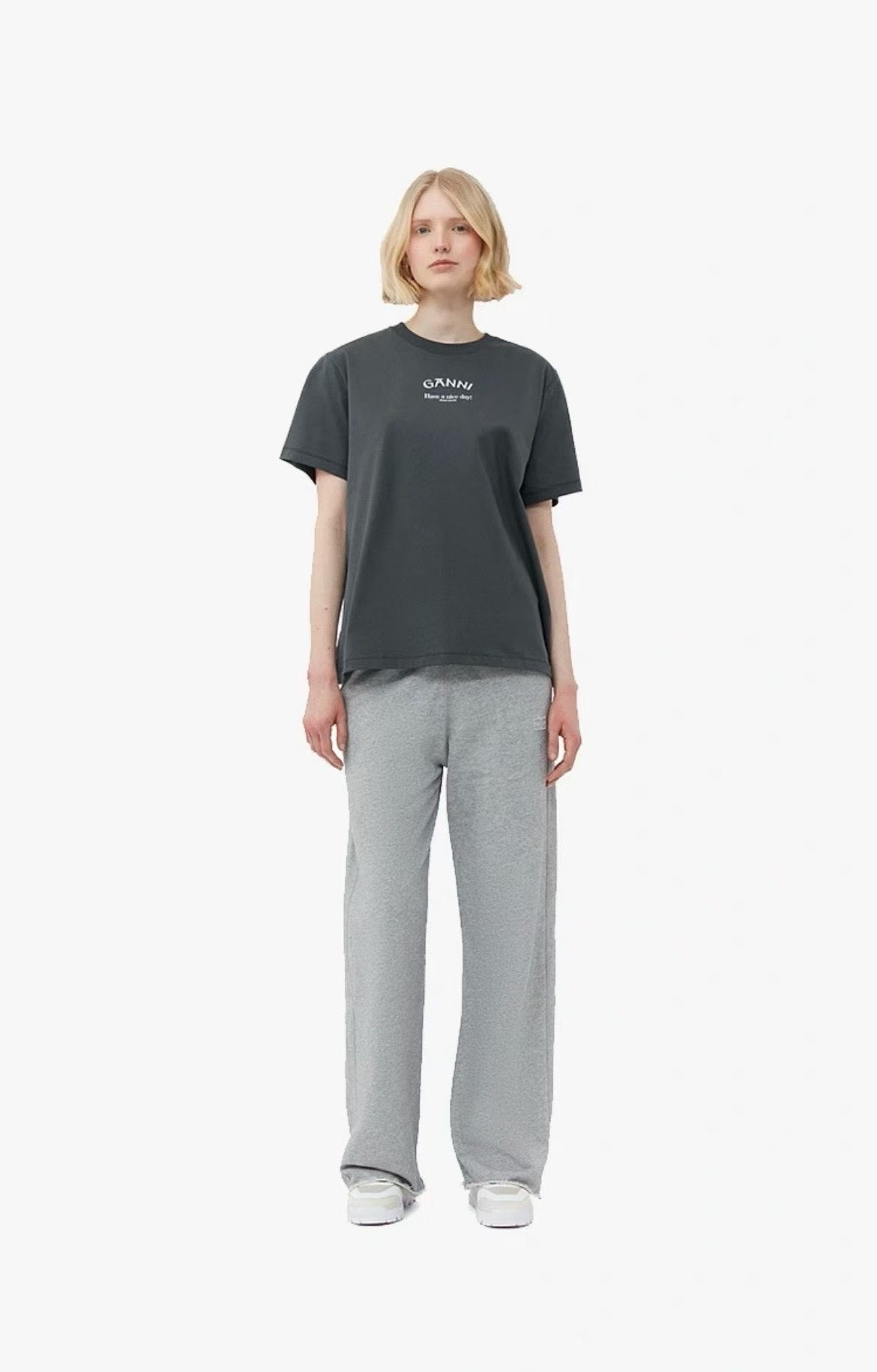 Ganni logo tee