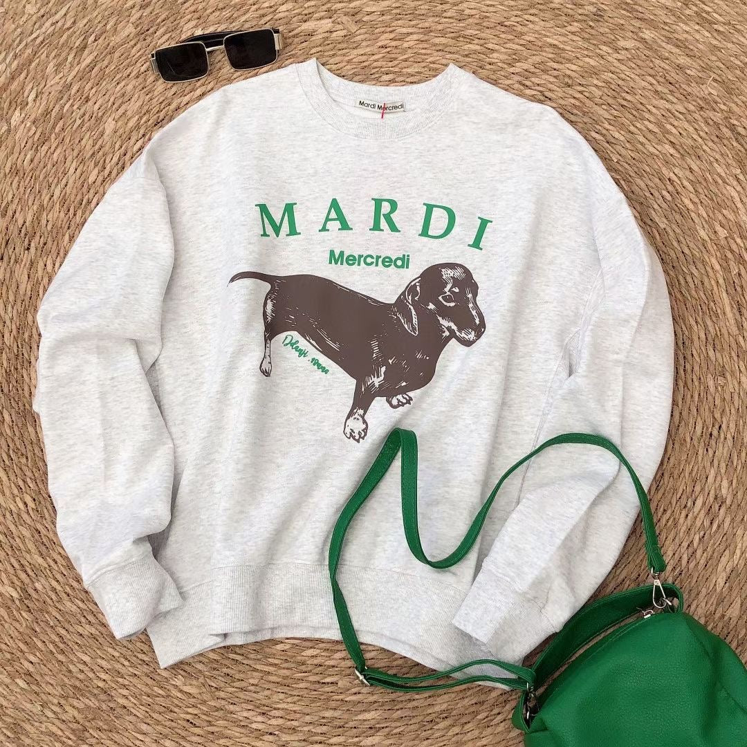 Mardi mercredi臘腸狗衛衣