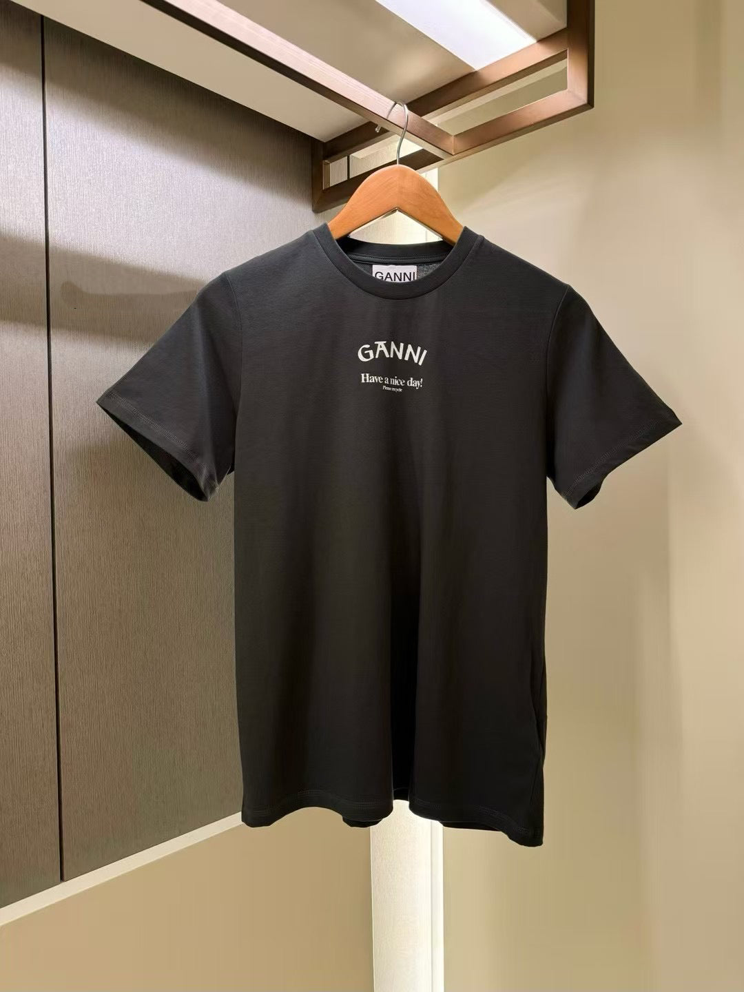 Ganni logo tee