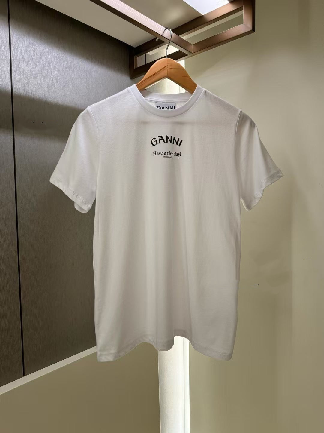 Ganni logo tee