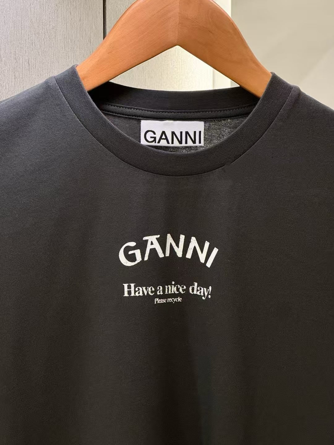 Ganni logo tee