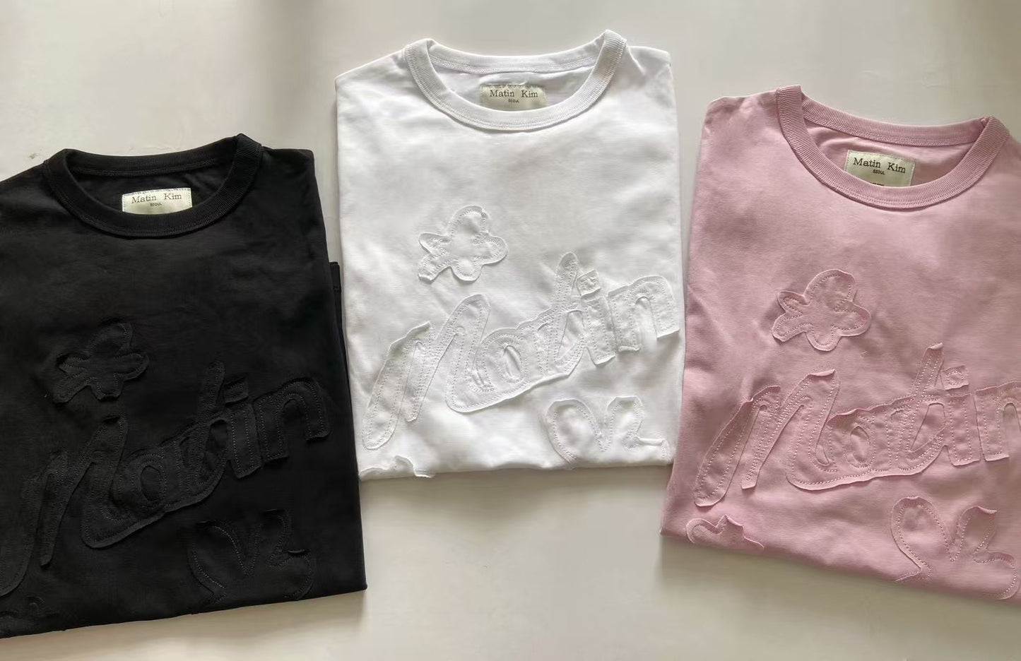 Matin Kim logo tee
