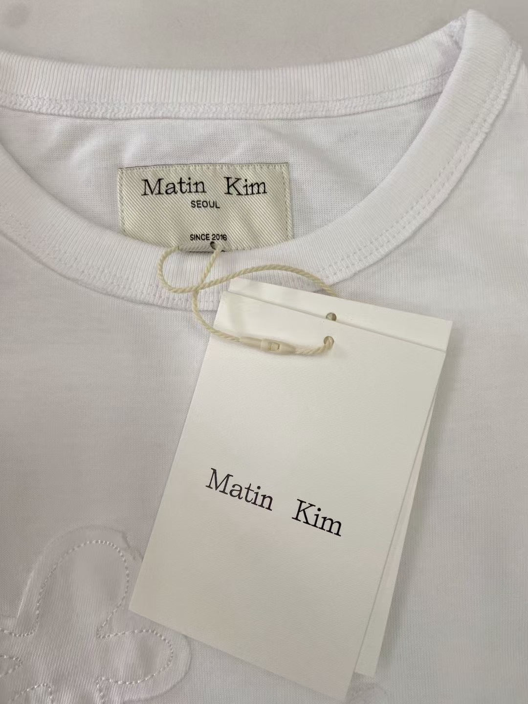 Matin Kim logo tee