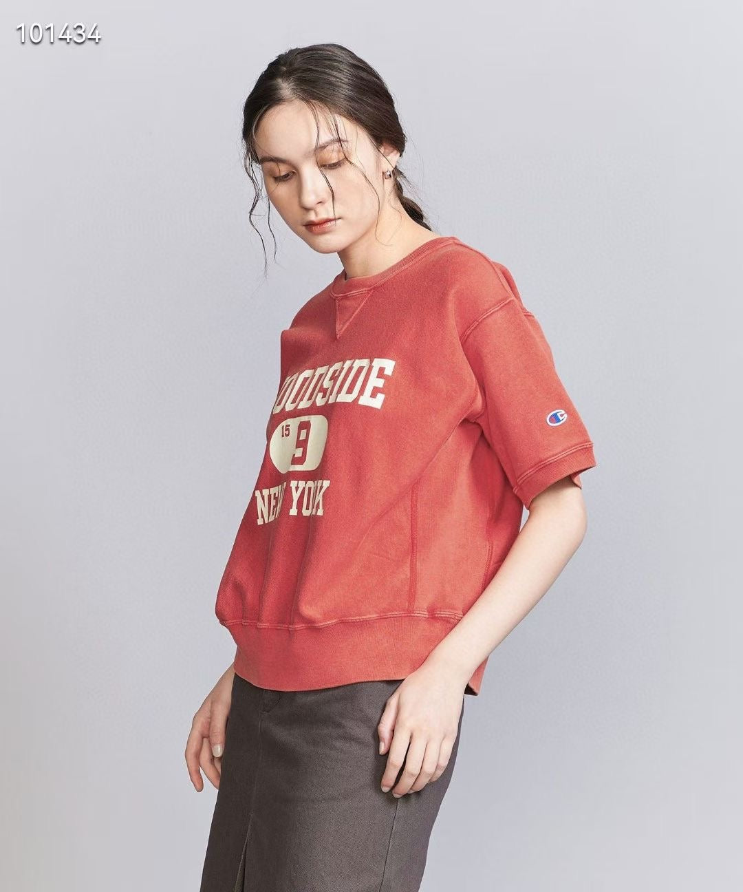 Champion 毛圈料tee