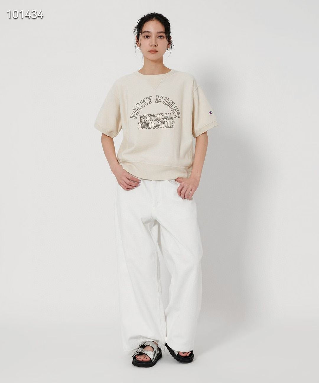 Champion 毛圈料tee