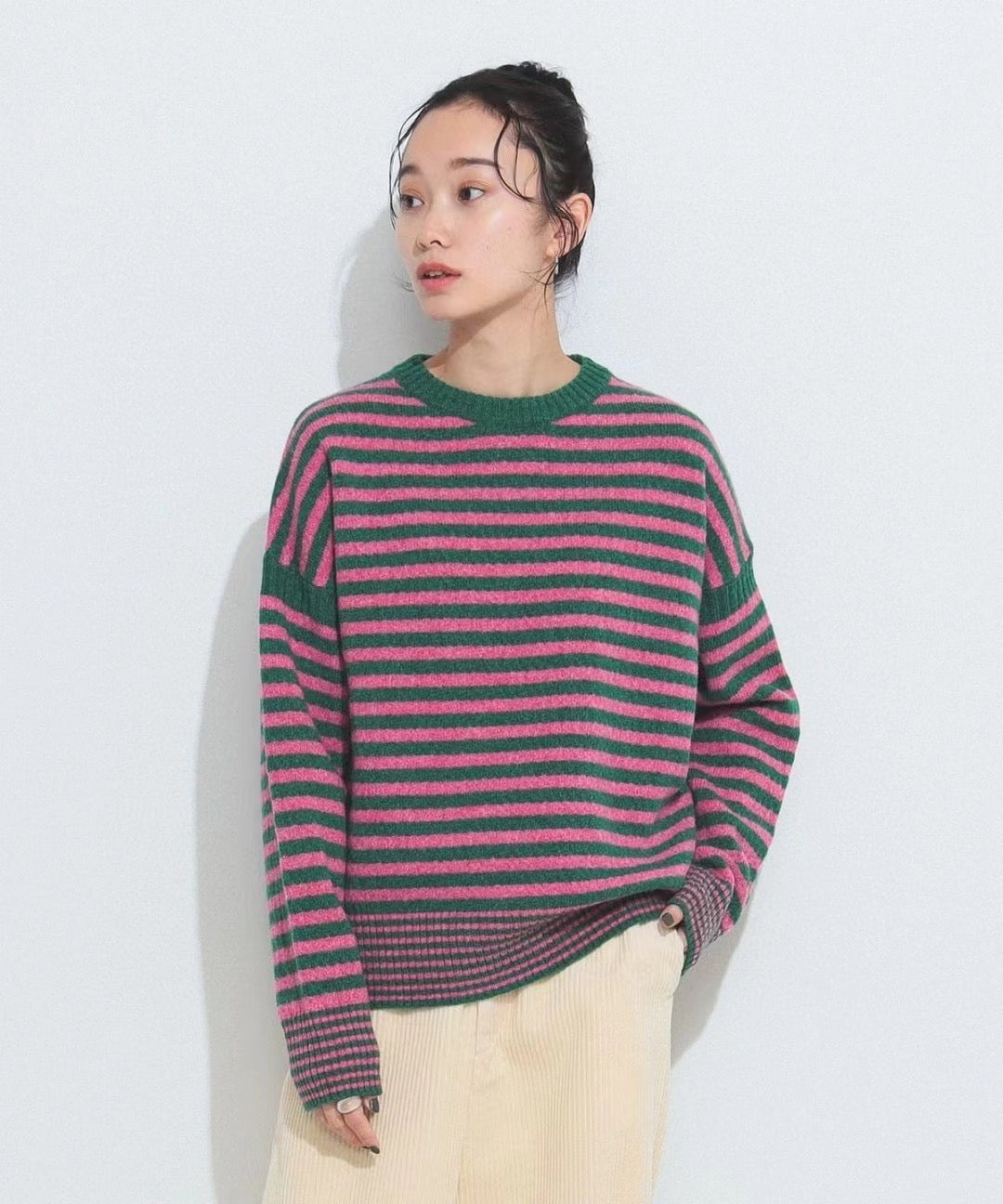 Beams boy 間條冷衫