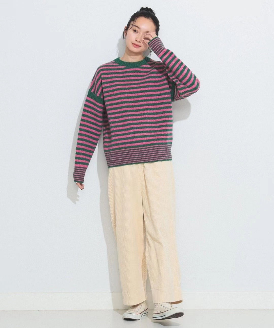 Beams boy 間條冷衫