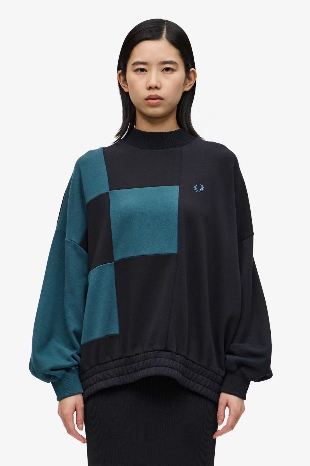 Fred perry 格仔接拼衛衣