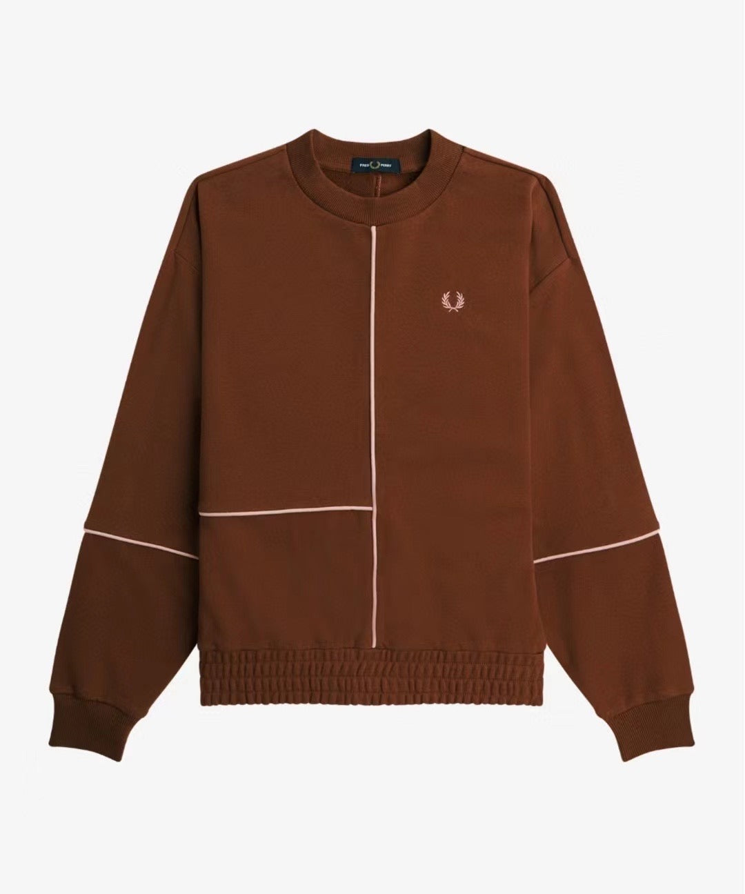 Fred perry 接拼明線衛衣