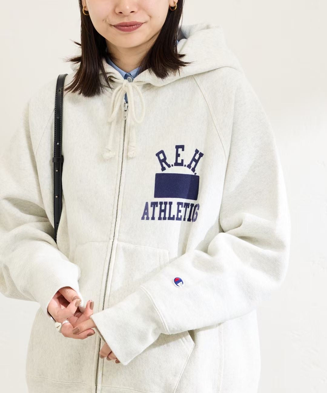 Champion 字母logo hoodies jacket