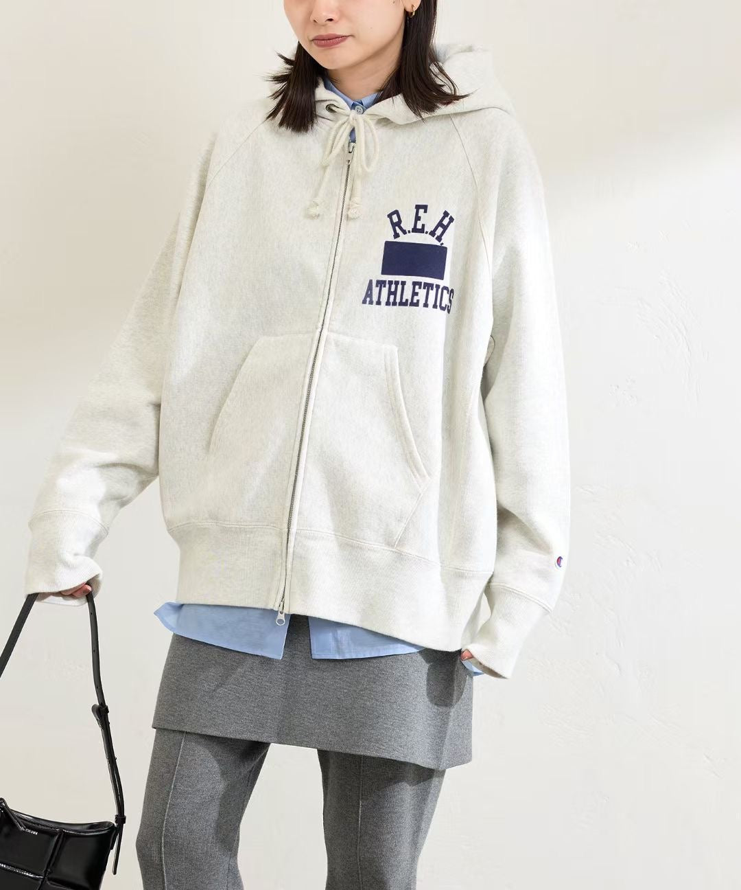 Champion 字母logo hoodies jacket