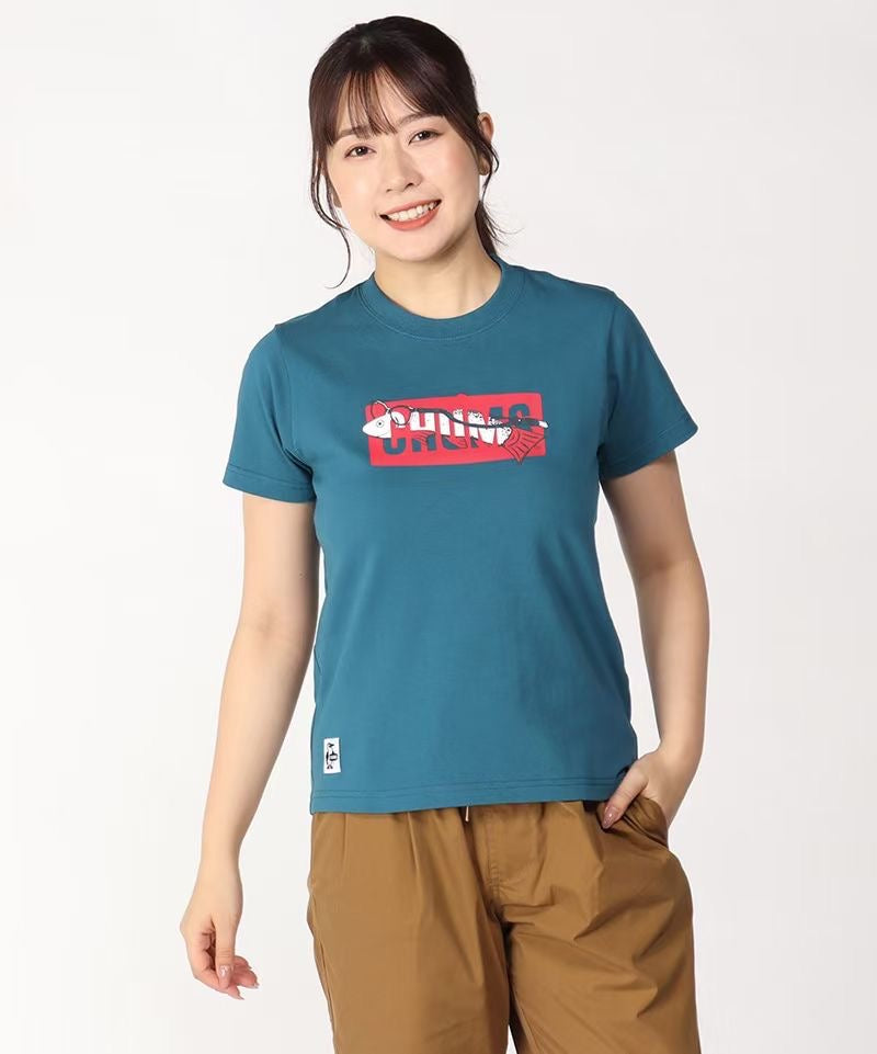 Chums fish logo tee