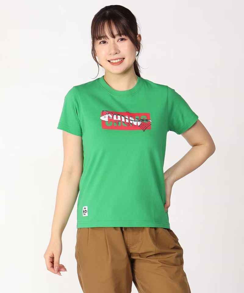 Chums fish logo tee