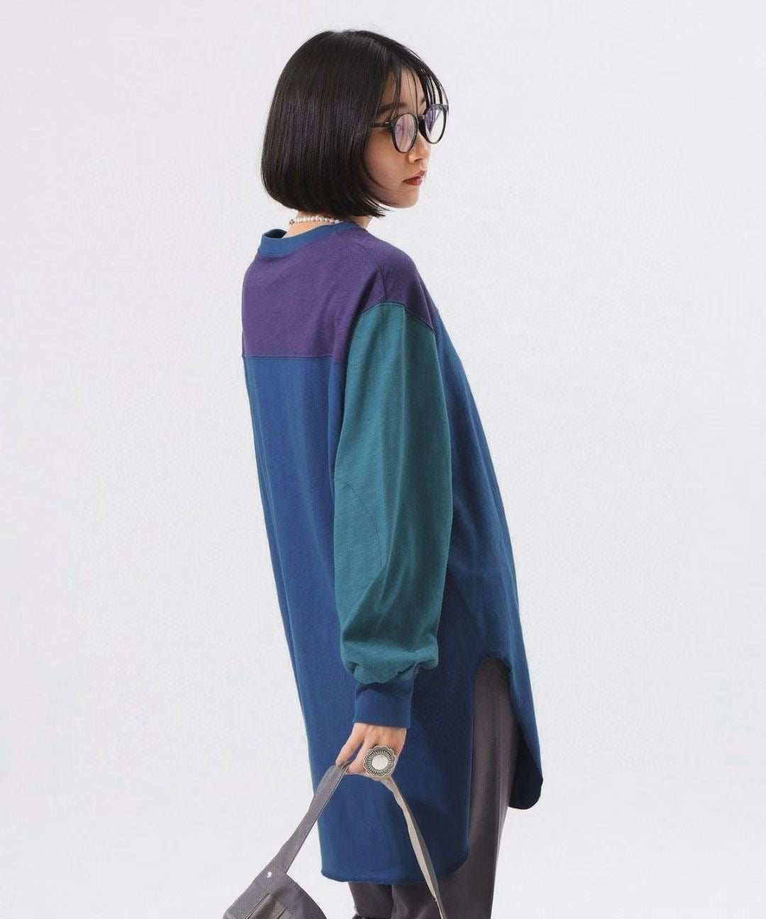 Beams boy 接拼長tee