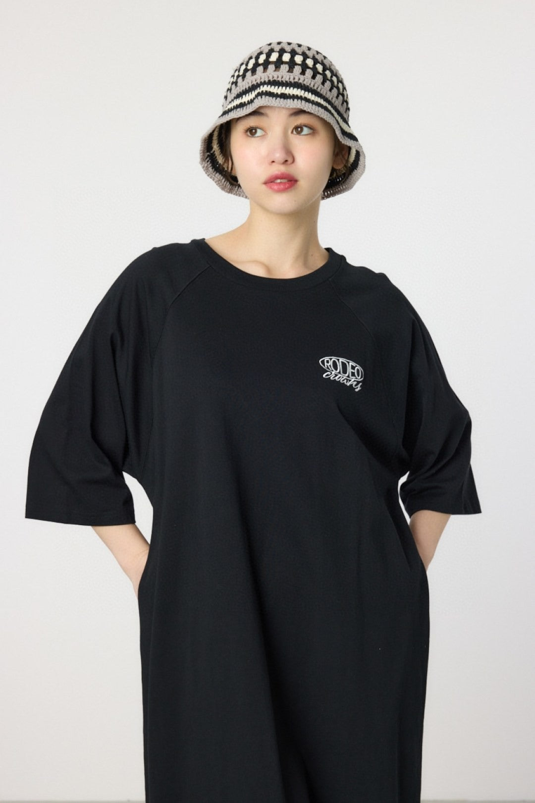 Rodeo crowns 撞色one piece