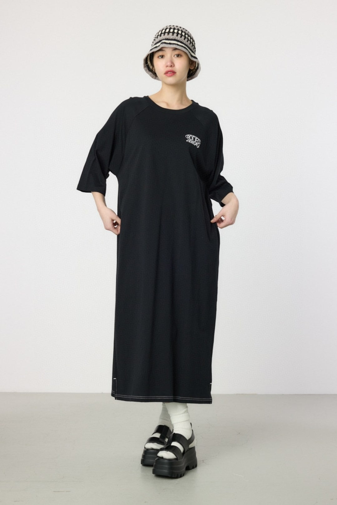 Rodeo crowns 撞色one piece
