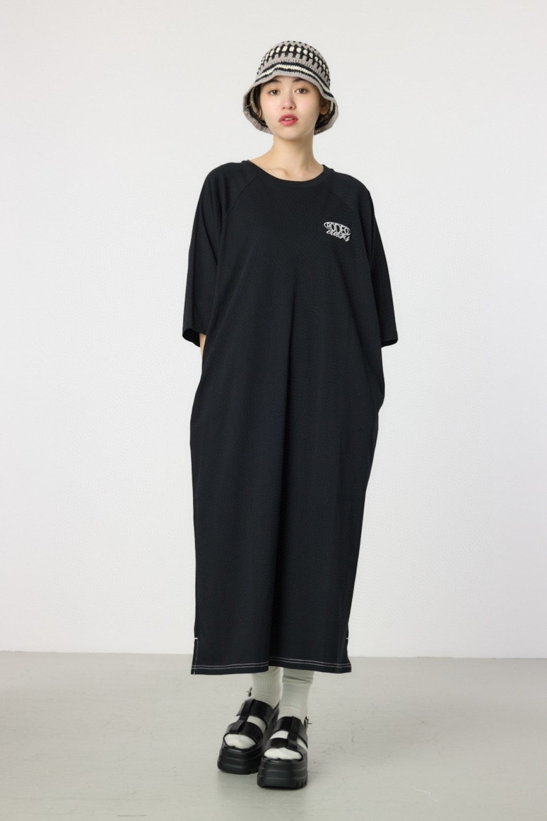 Rodeo crowns 撞色one piece