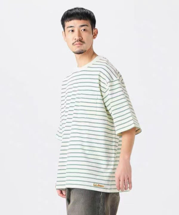 LL beans間條tee
