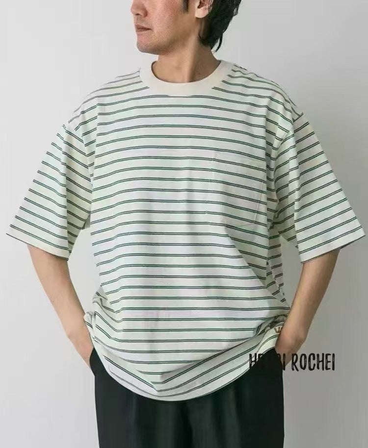 LL beans間條tee