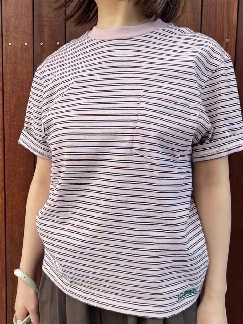 LL beans間條tee
