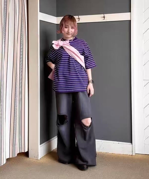 LL beans間條tee