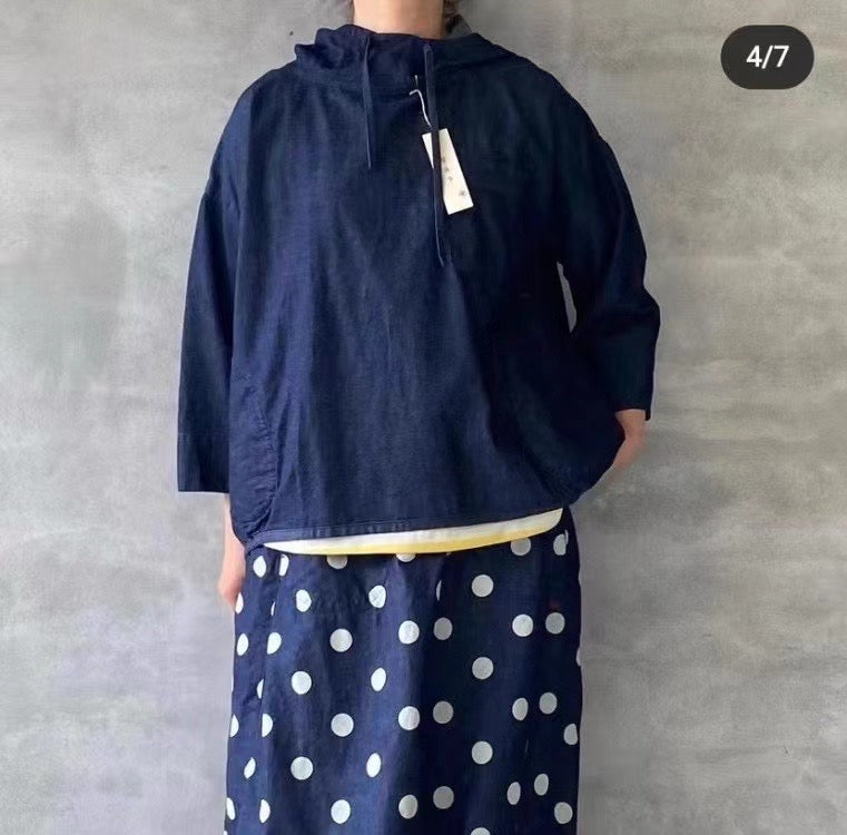日單牛仔蝙蝠袖外套
