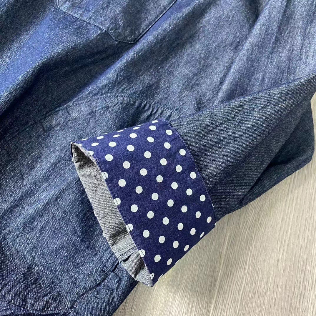 日單牛仔蝙蝠袖外套