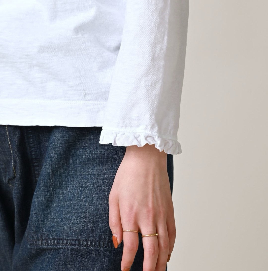 45R荷葉邊shirt