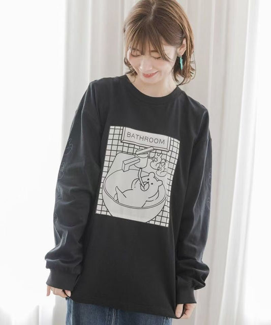 Scolar bath bear 衛衣