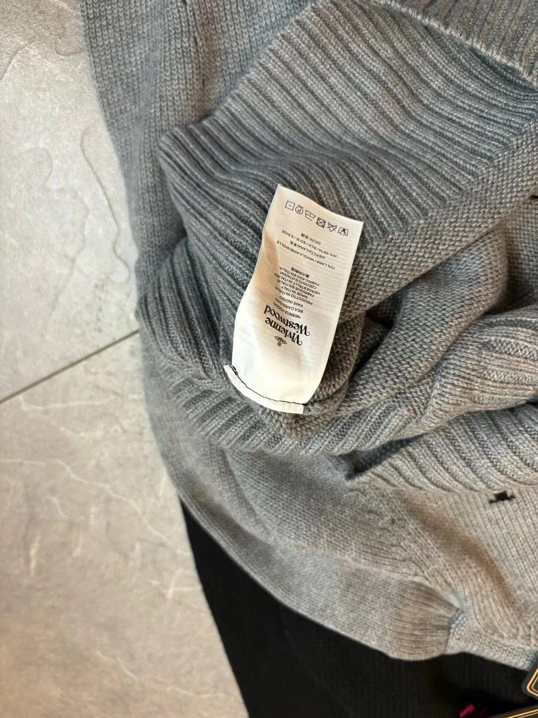 Vivienne Westwood羊毛針織Cardigan 