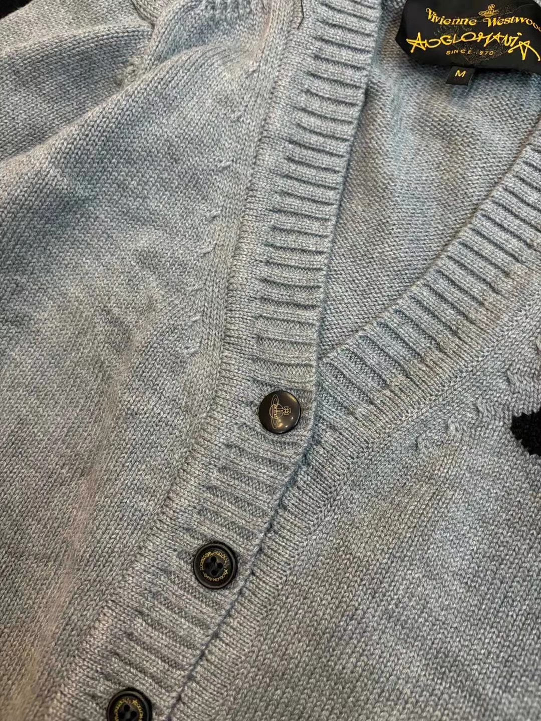 Vivienne Westwood羊毛針織Cardigan 