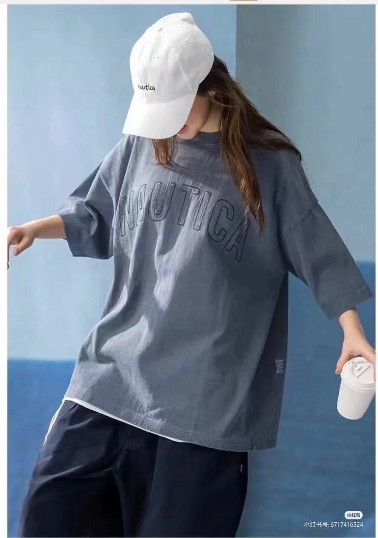 Nautica 水洗tee