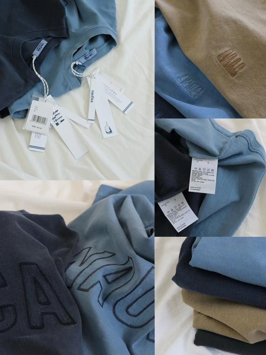 Nautica 水洗tee