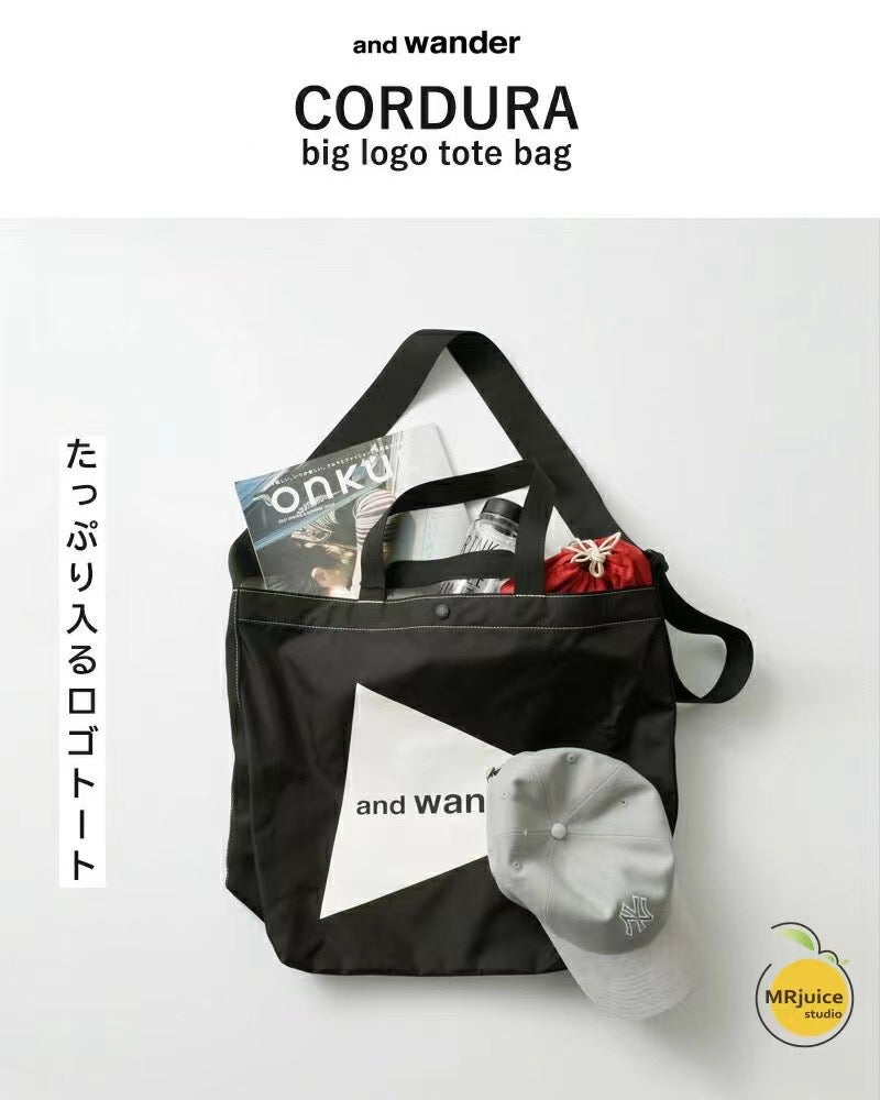 And wander防水tote bag