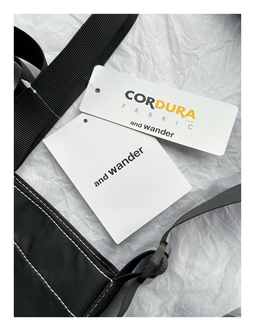 And wander防水tote bag