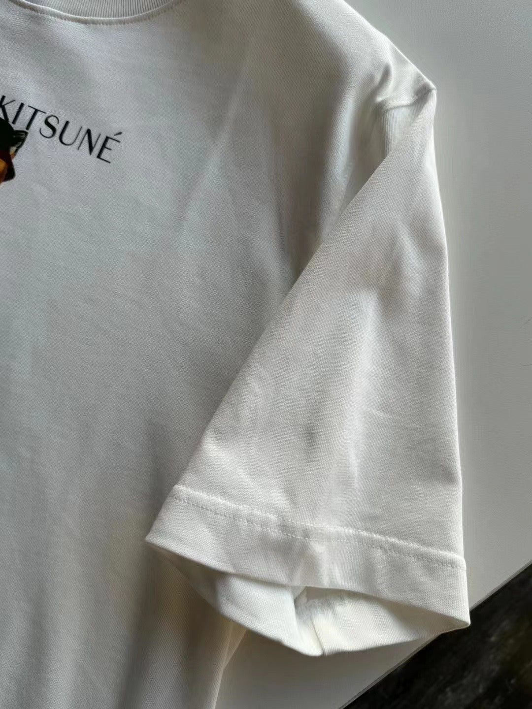 Barbour x masion kitsune狐狸tee