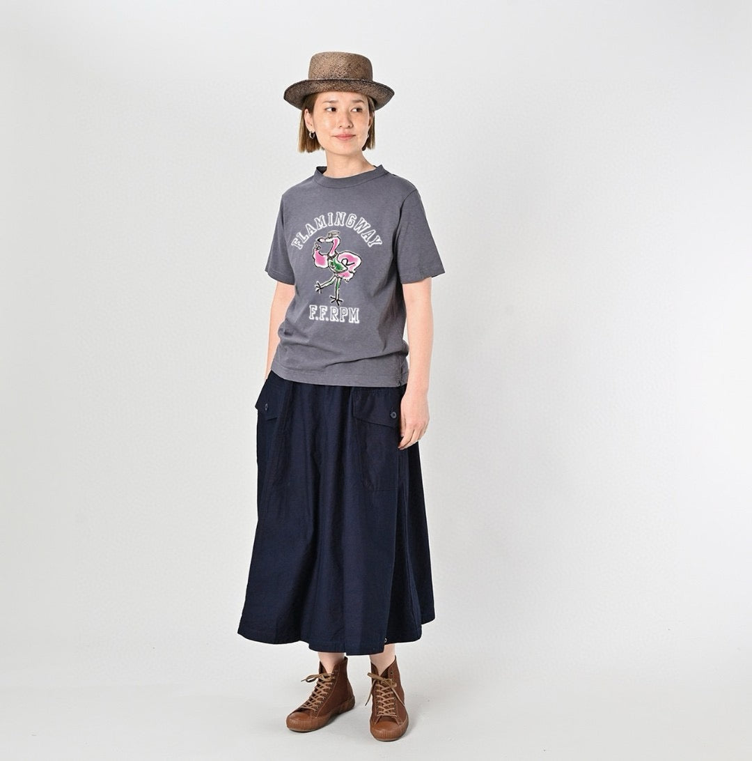 45R bird pattern tee